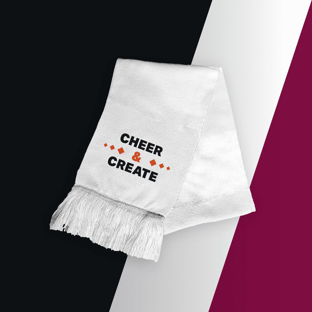 World Cup 2022 Scarf Customized by Lavaprintshop.com