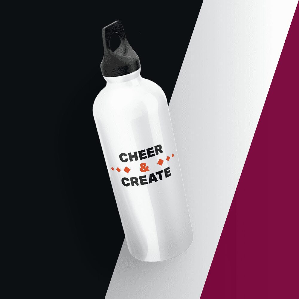 World Cup 2022 Water bottle Customized by Lavaprintshop.com